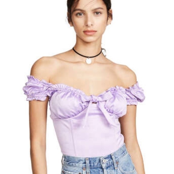 I.AM.GIA NAOMI TOP LILAC SIZE S - Picture 3 of 11